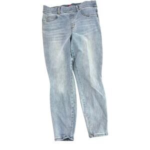 Spanx Women's Blue Ankle Skinny Denim Jeans Size Large